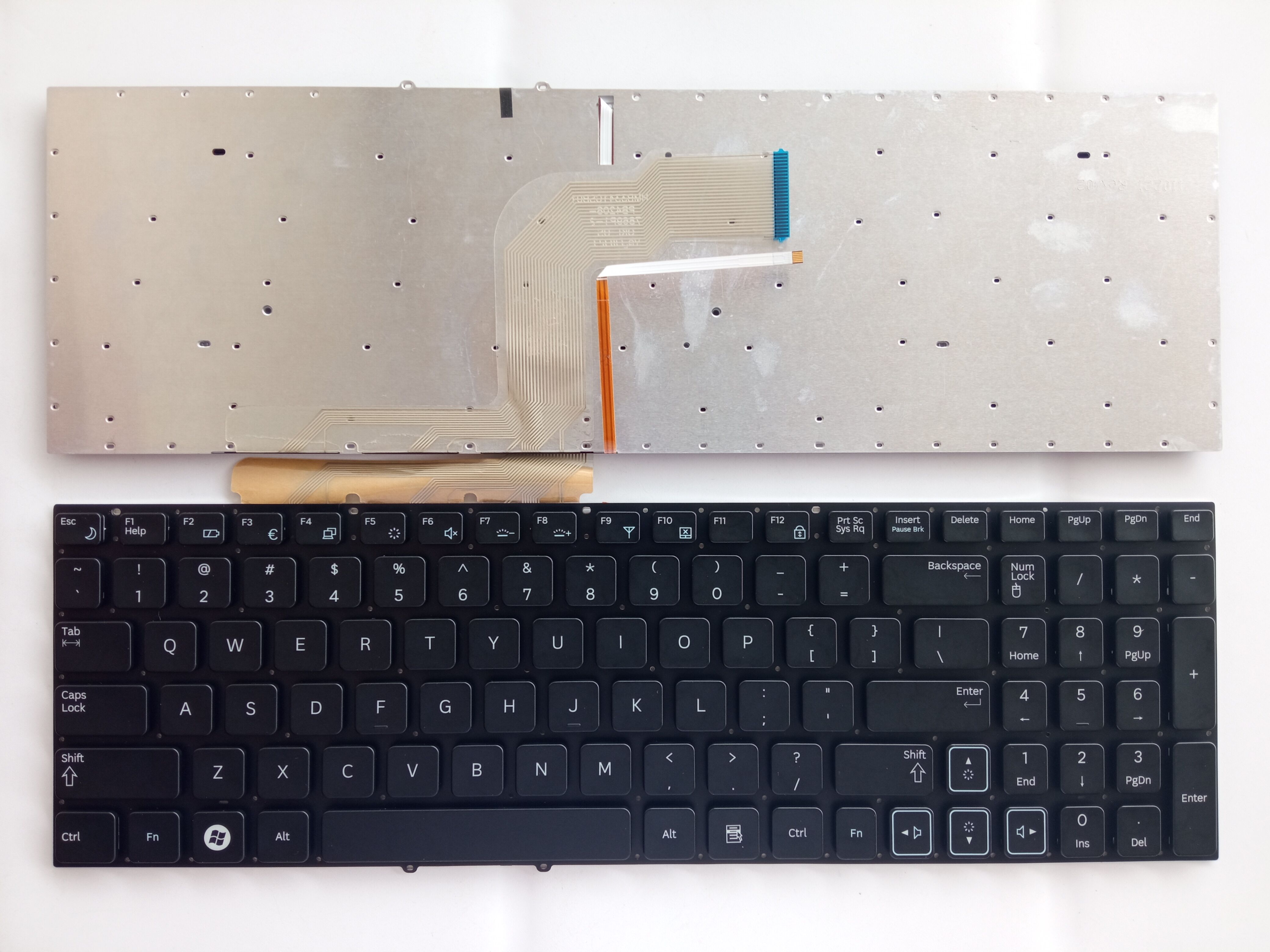 Picture of New Replacement Laptop Keyboard For SAMSUNG RF712 BLACK Backlit US Layout